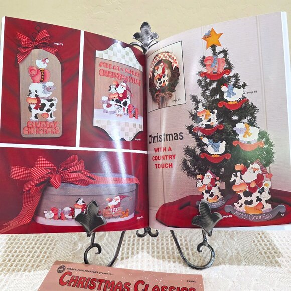 1996 Grace Publications Christmas Classics 2 Craft Design Country Crafting Book - Picture 10 of 13